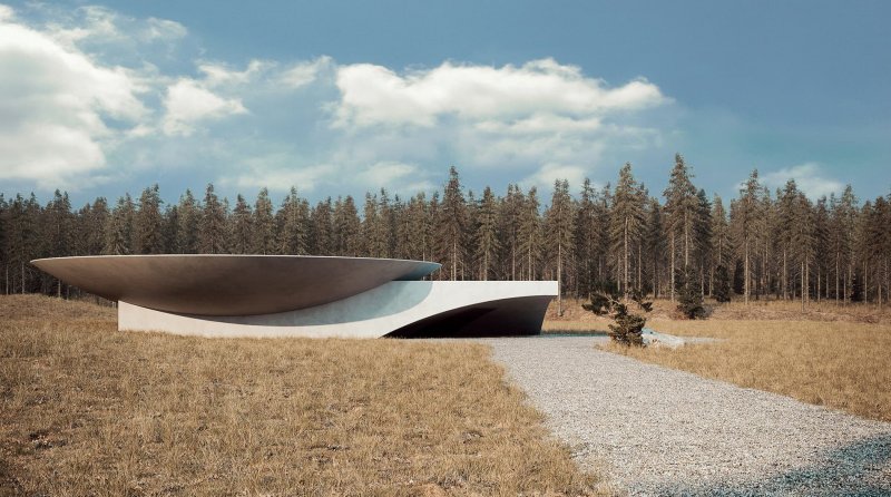Великое молчание — проект подземного дома Plan B от Sergey Makhno Architects - «Интерьер»