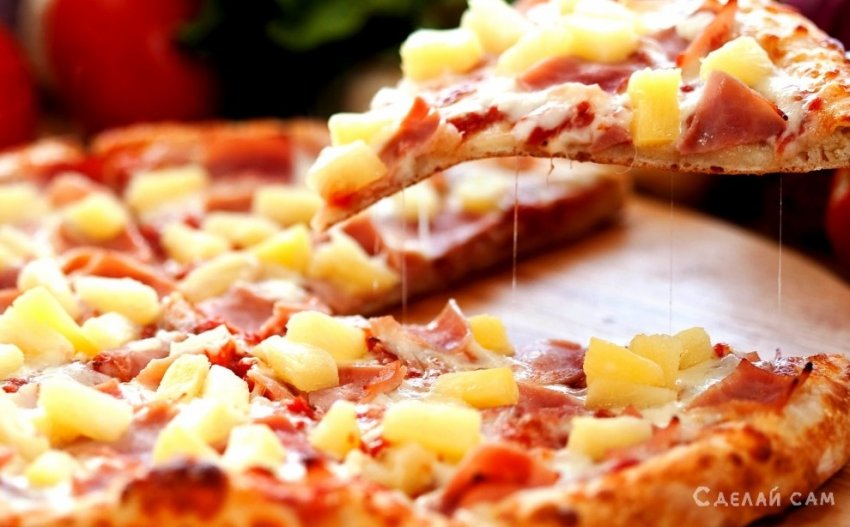 Пицца домашняя на слоеном тесте - «Рецепты Советы»
