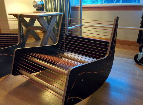 Необычное кресло-качалка - «Мебель своими руками»