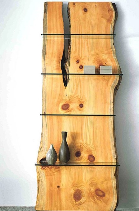 Стеллаж из массива древесины - «Сделай сам из дерева»