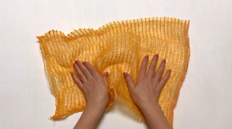 Сетка из под овощей: необычайно удивительная идея ее использования - «Своими руками»
