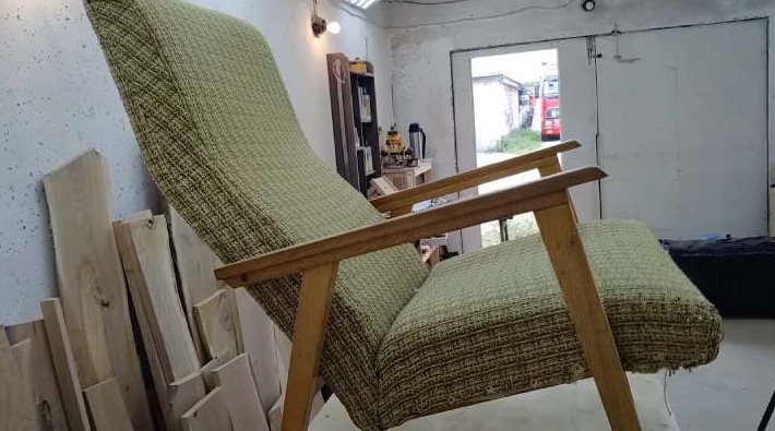 Реставрация кресла конца 60-х годов. Теперь старое советское кресло впишется в современный интерьер - «Мебель»