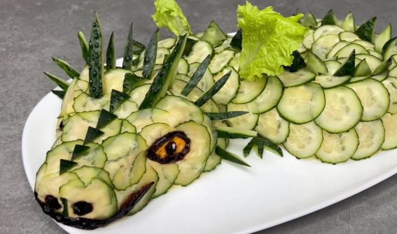 Эффектный салат Зеленый Дракон — главное блюдо новогоднего стола 2024 - «Своими руками»