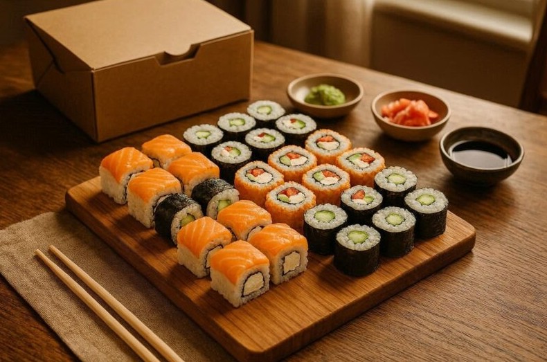 Где заказать вкусный сет роллов в Ижевске с удобной доставкой - «Советы»